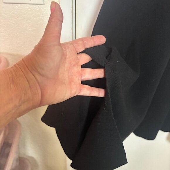 Zara High Waisted Knit Culottes Capris - Size S - Picture 5 of 8